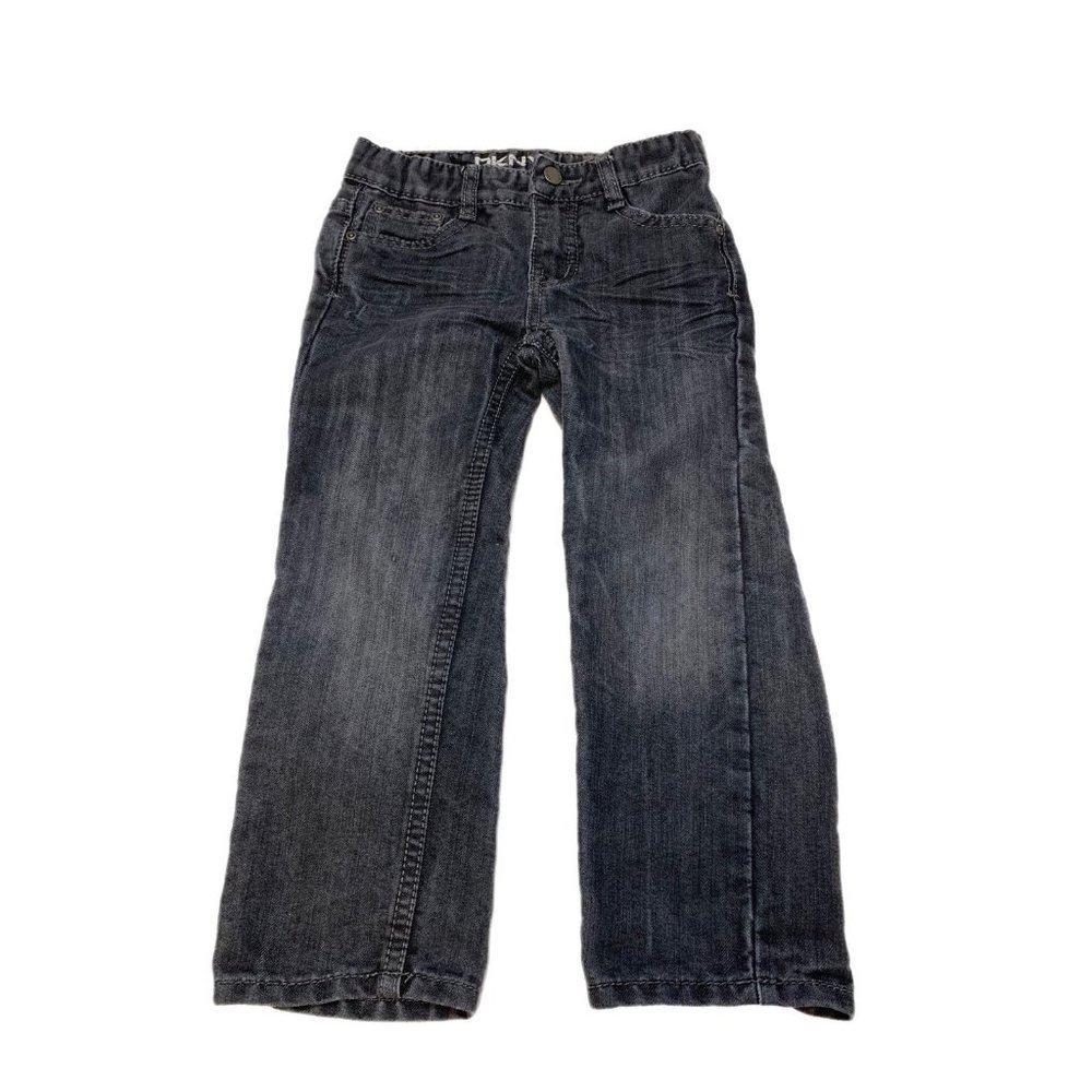 DKNY Boys Black Mott Strightleg Jeans 4